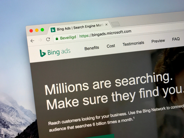 Image of Bing's Ad marketplace