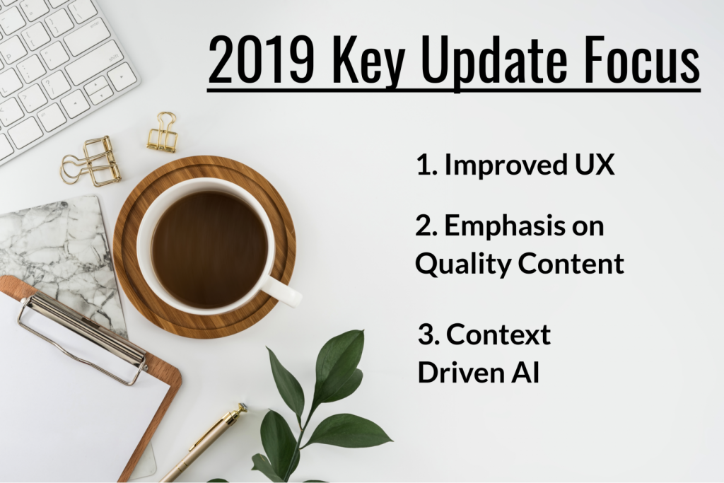 2019 Key Update Focus