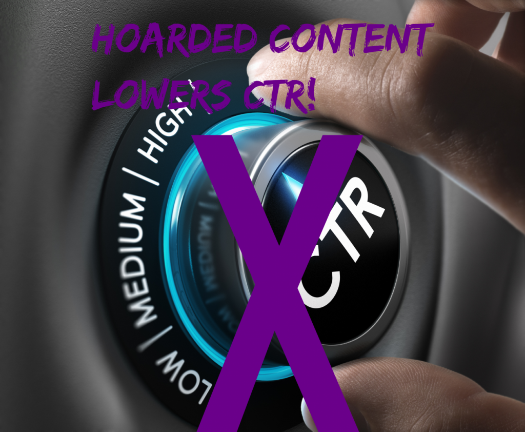 Older Content Can Clog Up Your CTR