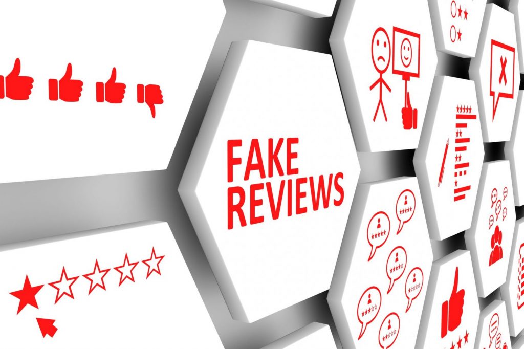 Fake Google reviews