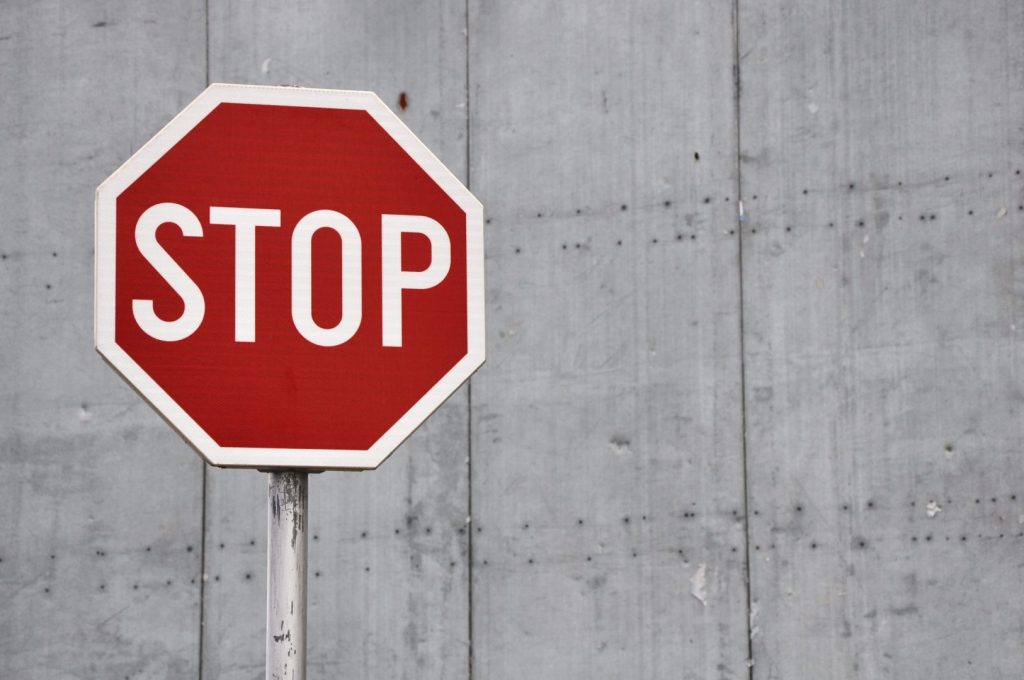 Stop sign