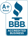 A+ Better Business Bureau Rating