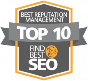 best reputation management badge find best seo