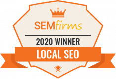 Local SEO badge from SEM firms