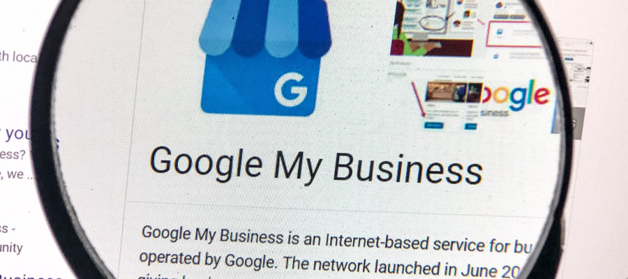 View of the My Business listing for Google.