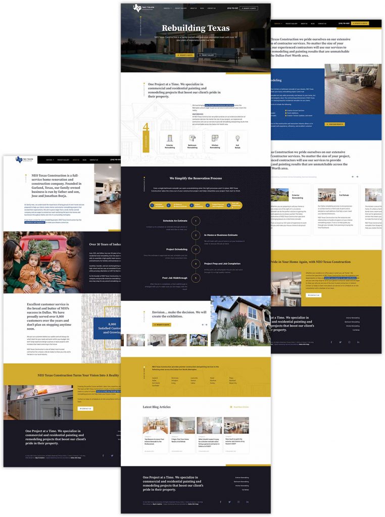 Neo Texas Construction | Dallas SEO Dogs