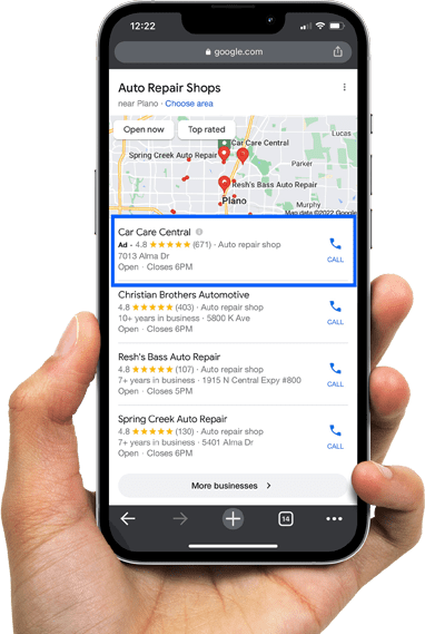 Mobile Search Results