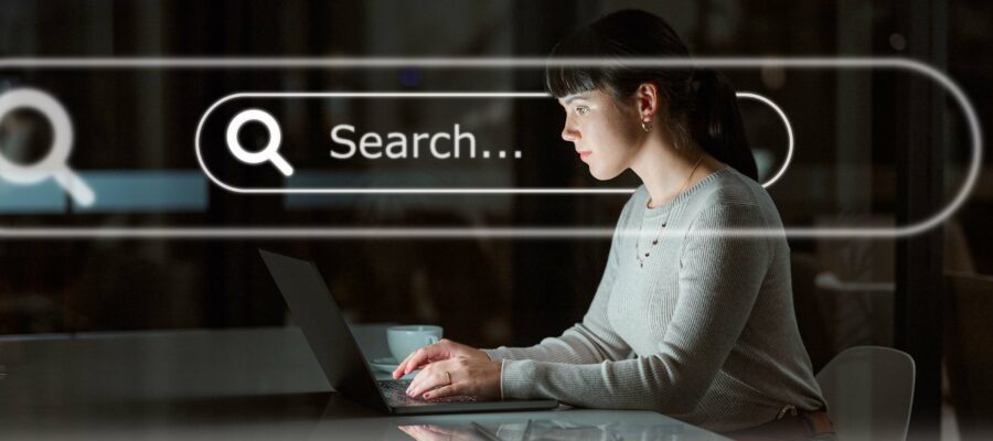 researching information online